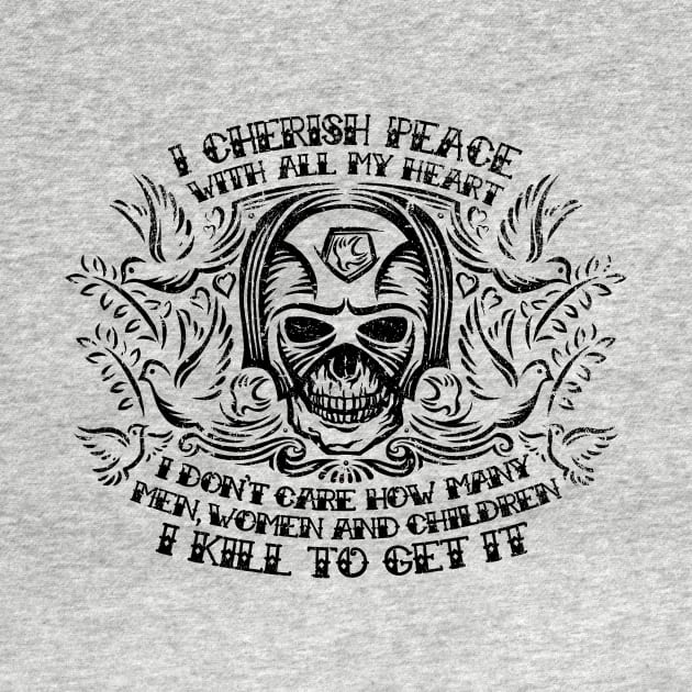 I Cherish Peace by kg07_shirts